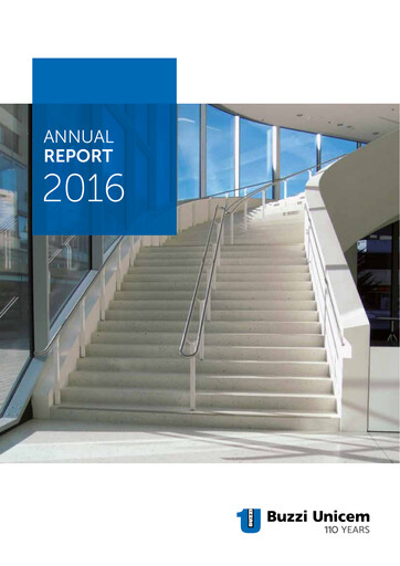 Thumbnail Buzzi Unicem
 Annual Report 2016