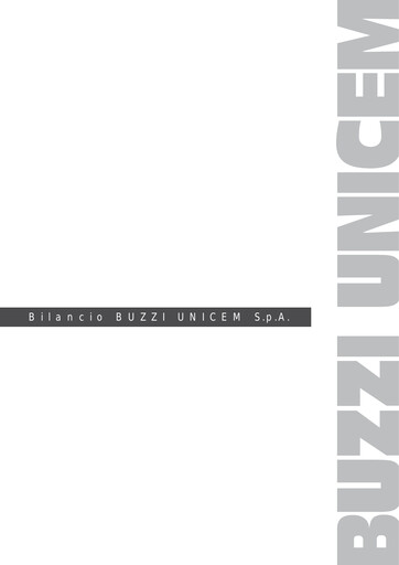 Thumbnail Buzzi Unicem
 Financial Statement 2005