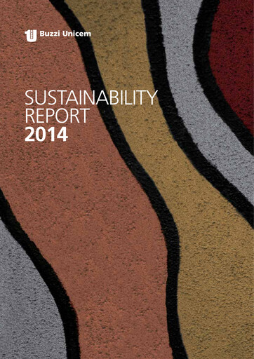 Thumbnail Buzzi Unicem
 Sustainability Report 2014