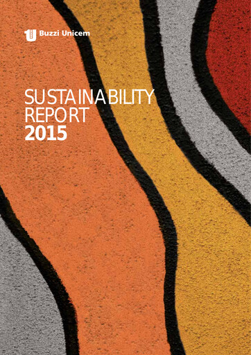 Thumbnail Buzzi Unicem
 Sustainability Report 2015