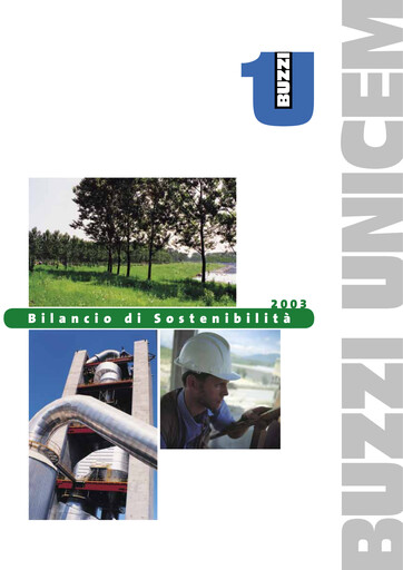 Thumbnail Buzzi Unicem
 Sustainability Report 2003