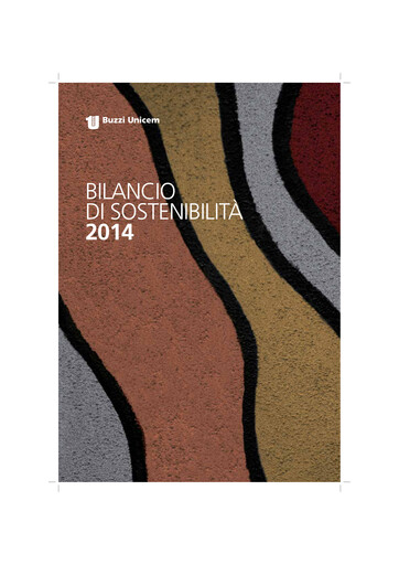 Thumbnail Buzzi Unicem
 Sustainability Report 2014