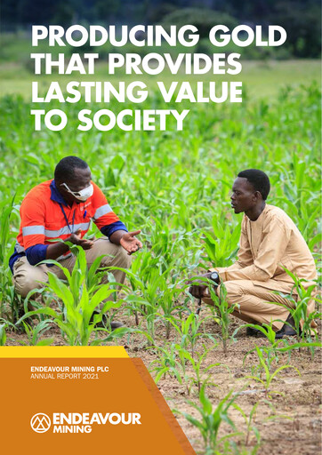 Thumbnail Endeavour Mining Annual Report 2021