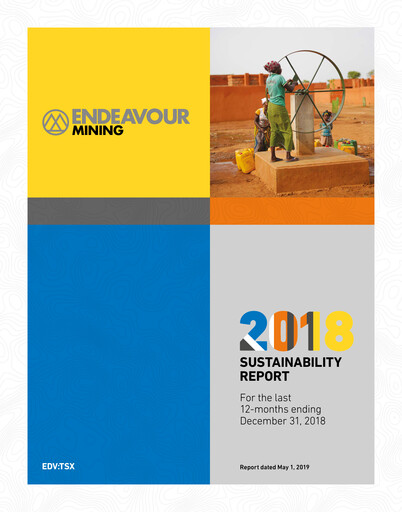 Thumbnail Endeavour Mining Sustainability Report 2018