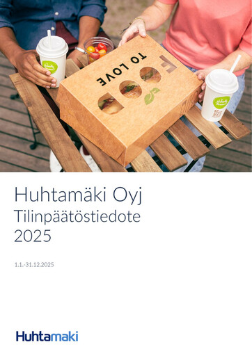 Thumbnail Huhtamäki Financial Report 2025