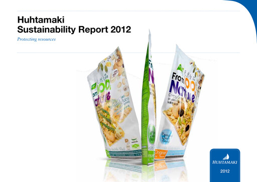 Thumbnail Huhtamäki Sustainability Report 2012