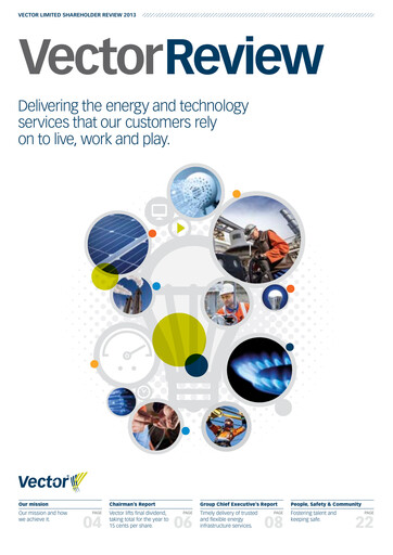 Thumbnail Vector Limited
 Annual Report 2013