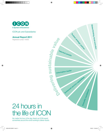 Miniature ICON plc Rapport annuel 2011