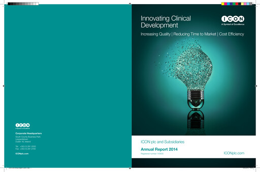 Miniature ICON plc Rapport annuel 2014