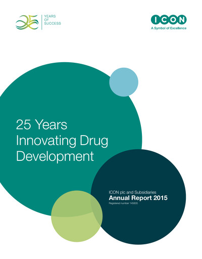 Miniature ICON plc Rapport annuel 2015
