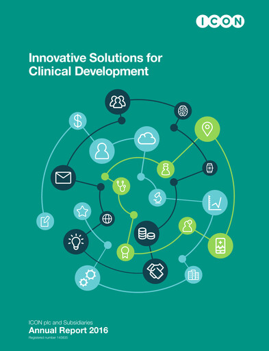 Miniature ICON plc Rapport annuel 2016