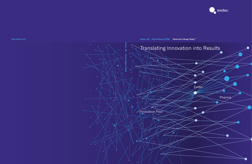 Vorschaubild Evotec Jahresbericht 2006