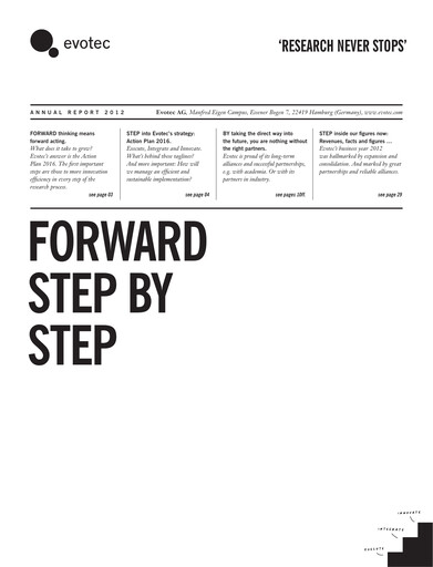 Vorschaubild Evotec Jahresbericht 2012