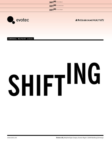 Vorschaubild Evotec Jahresbericht 2016