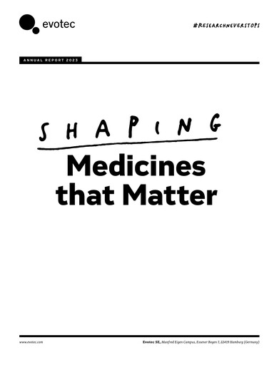 Vorschaubild Evotec Jahresbericht 2023