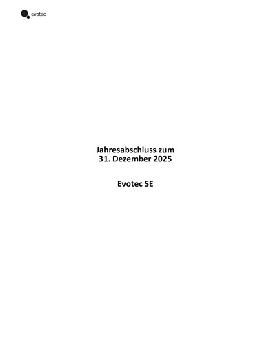 Thumbnail Evotec Financial Statement 2025