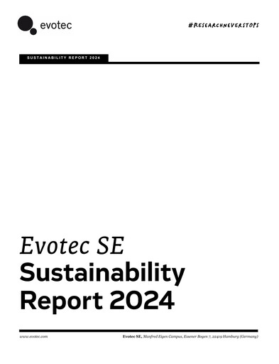 Miniature Evotec Rapport de durabilité 2024