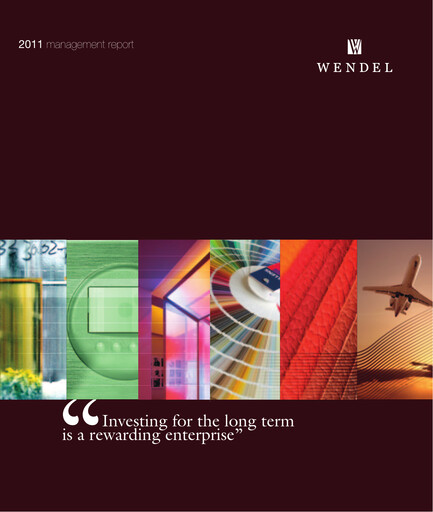 Thumbnail Wendel Annual Report 2011