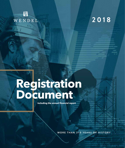 Vorschaubild Wendel Universelles Registrierungsdokument 2018