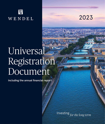 Vorschaubild Wendel Universelles Registrierungsdokument 2023