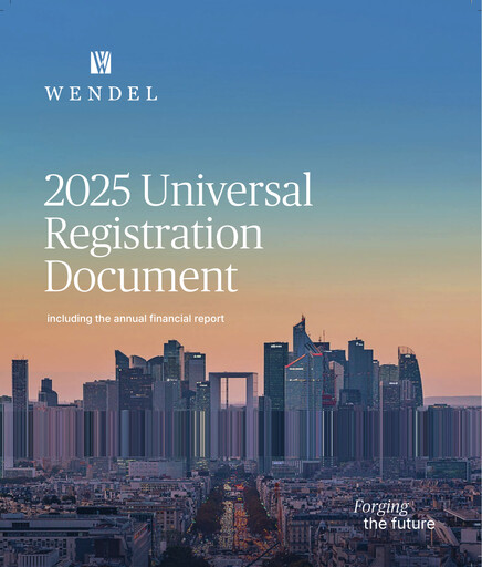Vorschaubild Wendel Universelles Registrierungsdokument 2025