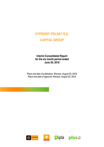 Thumbnail Cyfrowy Polsat
 Half-year Report 2018-h1