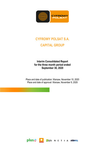 Thumbnail Cyfrowy Polsat
 Quarterly Report 2020-q3