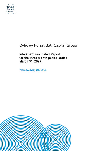 Thumbnail Cyfrowy Polsat
 Quarterly Report 2025-q1
