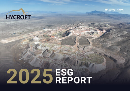 Thumbnail Hycroft Mining ESG Report 2025