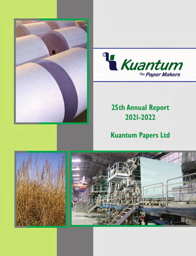 Miniature Kuantum Papers
 Rapport annuel 2021-2022