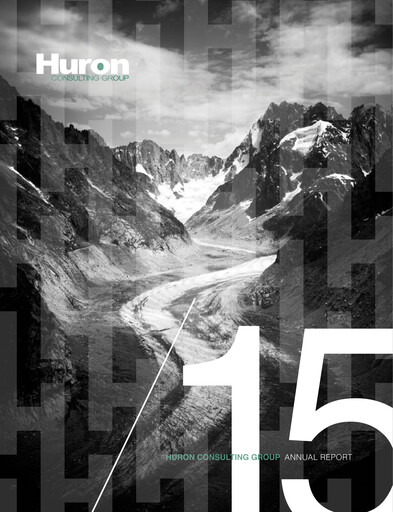 Miniature Huron Consulting Rapport annuel 2015