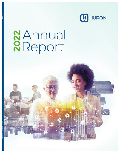 Miniature Huron Consulting Rapport annuel 2022