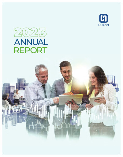 Miniature Huron Consulting Rapport annuel 2023