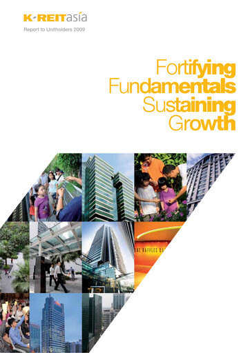 Thumbnail Keppel REIT
 Annual Report 2009