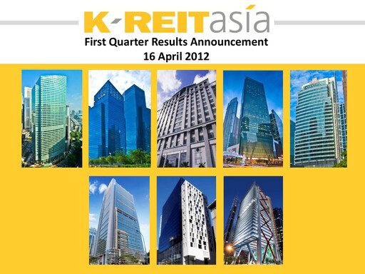Thumbnail Keppel REIT
 Quarterly Report 2012-q1