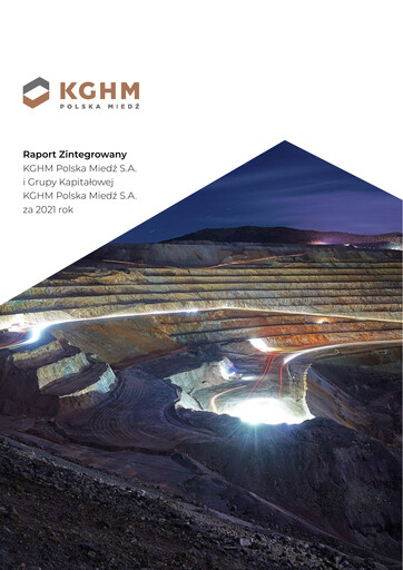 Thumbnail KGHM Polska Miedź
 Annual Report 2021