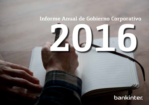 Thumbnail Bankinter Annual Report 2016