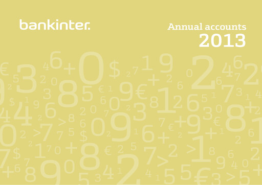 Thumbnail Bankinter Financial Statement 2013