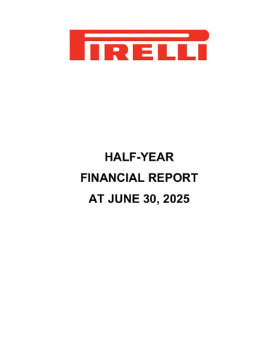 Thumbnail Pirelli
 Half-year Report 2025-h1