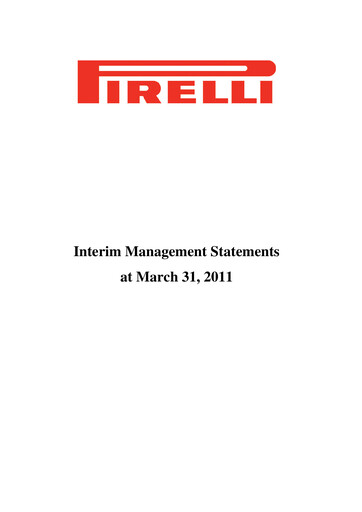 Vorschaubild Pirelli
 Quartalsbericht 2011-q1