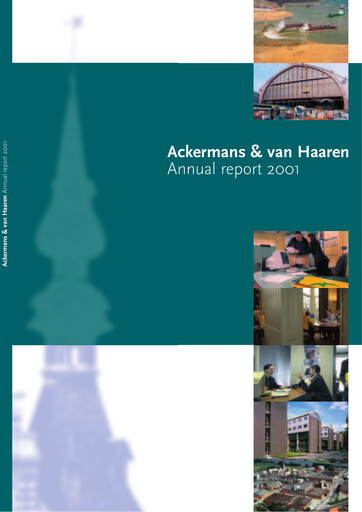 Thumbnail Ackermans & Van Haaren Annual Report 2001
