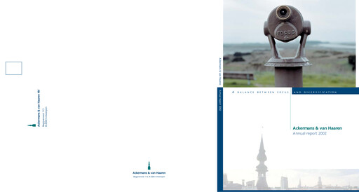 Thumbnail Ackermans & Van Haaren Annual Report 2002