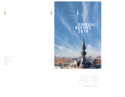 Thumbnail Ackermans & Van Haaren Annual Report 2014