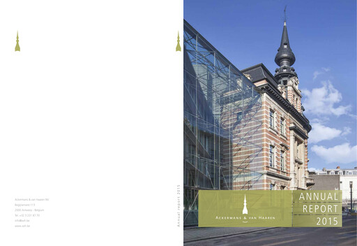 Thumbnail Ackermans & Van Haaren Annual Report 2015