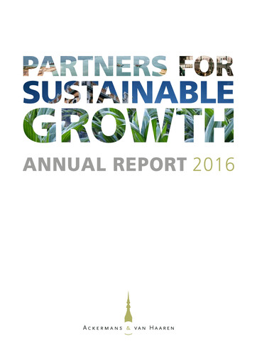 Thumbnail Ackermans & Van Haaren Annual Report 2016