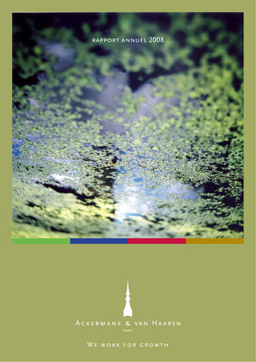 Thumbnail Ackermans & Van Haaren Annual Report 2008