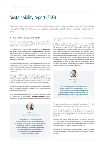 Thumbnail Ackermans & Van Haaren Sustainability Report 2022