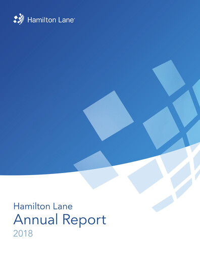 Thumbnail Hamilton Lane Annual Report 2018