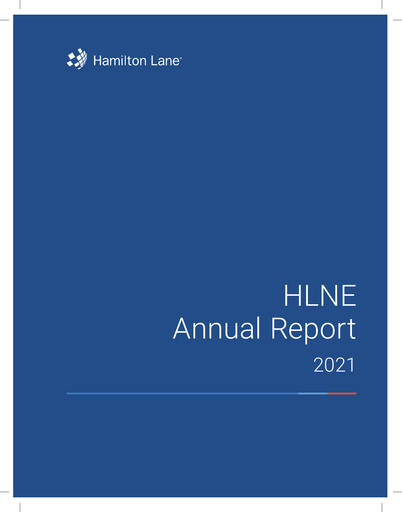 Thumbnail Hamilton Lane Annual Report 2021