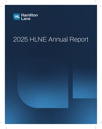 Thumbnail Hamilton Lane Annual Report 2025